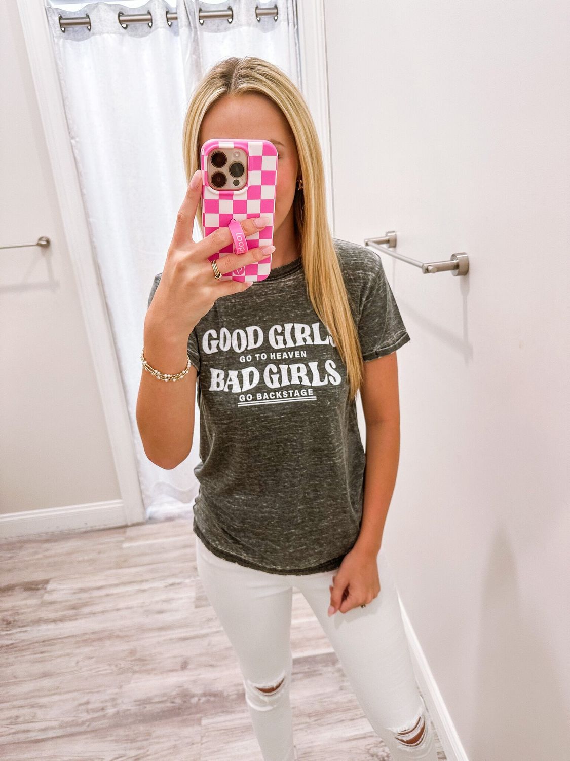 Good Girls Vs Bad Girls Tee - Black