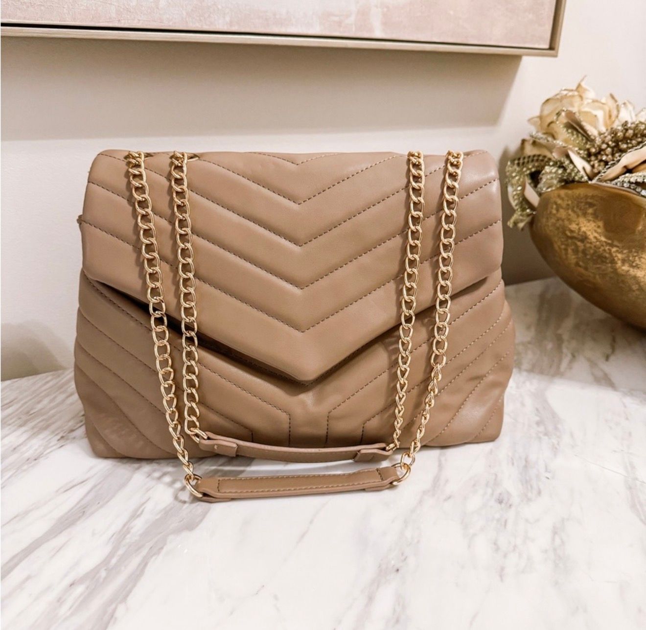 Hunter Quilted Crossbody Bag