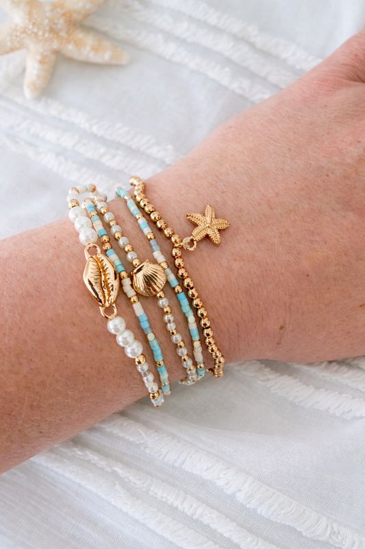 SEASHELL BRACELET SET