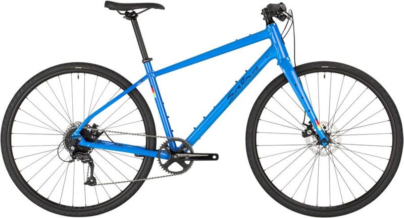 Salsa Journeyer Flat Bar Acolyte 700 Bike - 700c Aluminum Blue X-Small