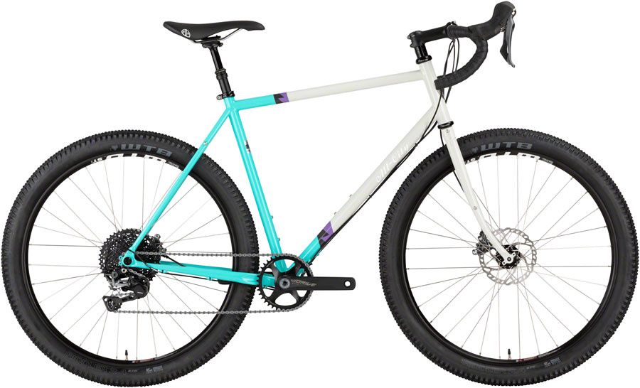 All-City Gorilla Monsoon Bike - 650b Steel GRX Aqua Seafoam 52cm
