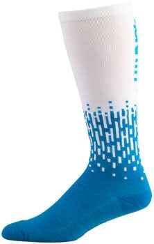 45NRTH Bluebird Midweight Knee High Wool Sock - 11 Blue Medium