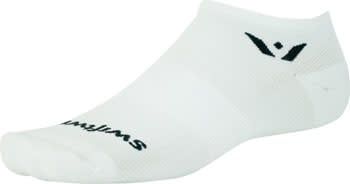 Swiftwick Aspire Zero Socks - No Show, White, Large