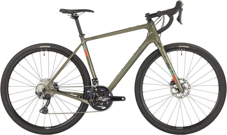 Salsa Warbird C GRX 810 Bike - 700c, Carbon, Green, 57.5cm