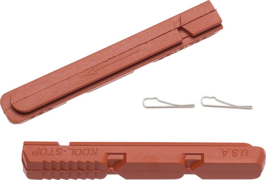 Kool-Stop V2 Replacement Insert Pads, Salmon Compound