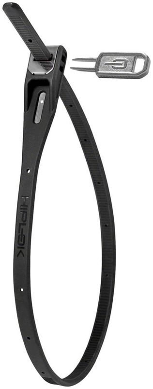 Hiplok Z-Lok Security Tie Lock Single: Black