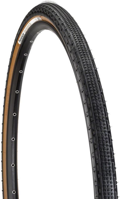 Panaracer GravelKing SK Tire - 700 x 43 Tubeless Folding Black/Brown