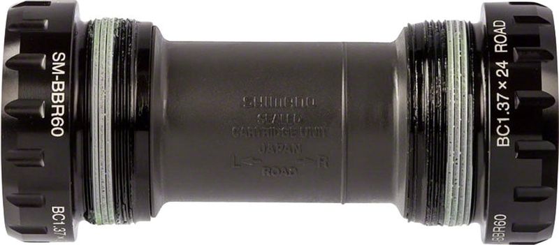 BOTTOM BRACKET, SM-BBR60, RIGHT &amp; LEFT ADAPTER(BSA THREAD), W/TL-FC25