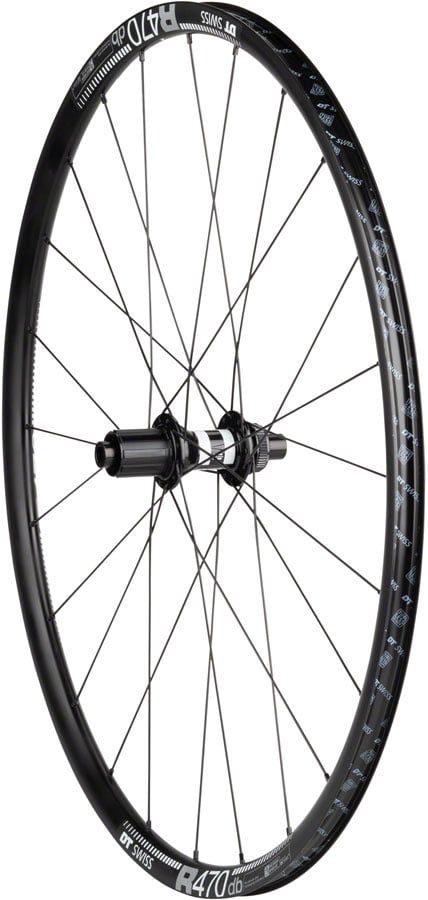 Quality Wheels DT 350/DT R470db Rear Wheel - 700 12 x 142mm Center-Lock HG 11 Road Black