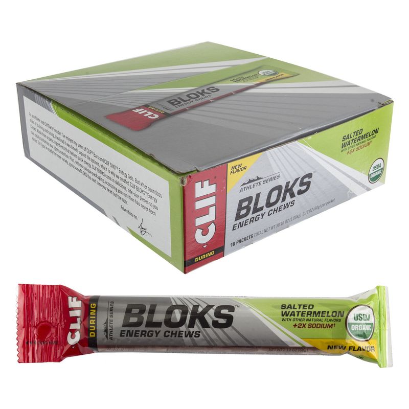 Clif Shot Bloks: Salted Watermelon box of 18