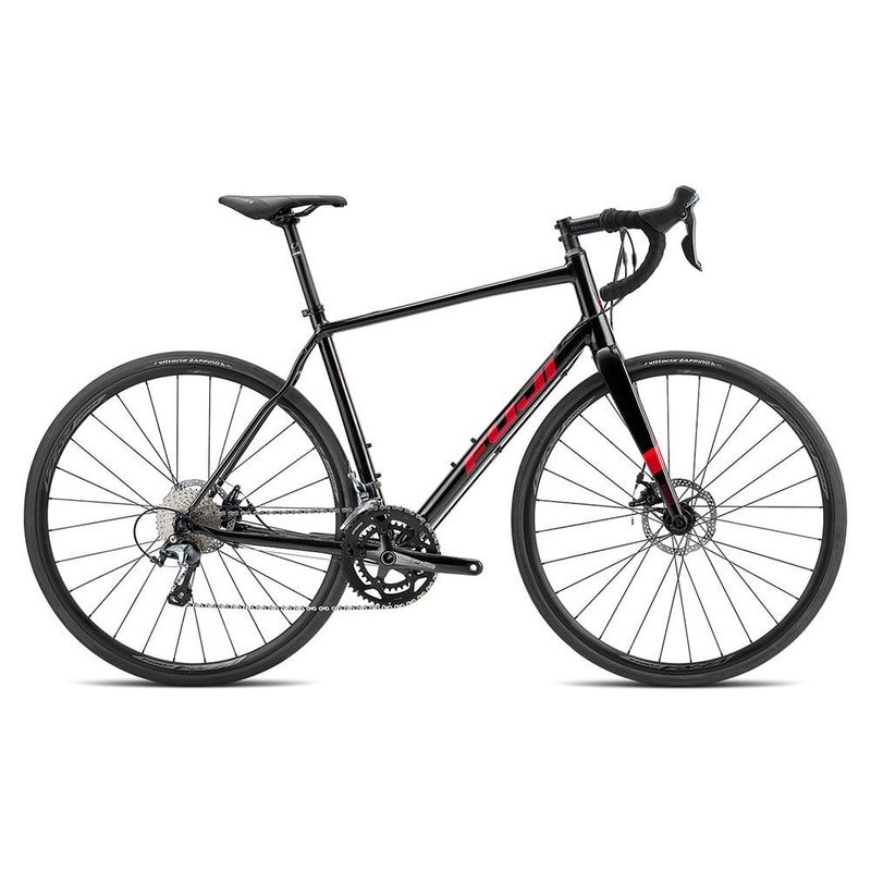 Fuji Sportif 1.3 Disc Pearl Black/Red Orange 52cm