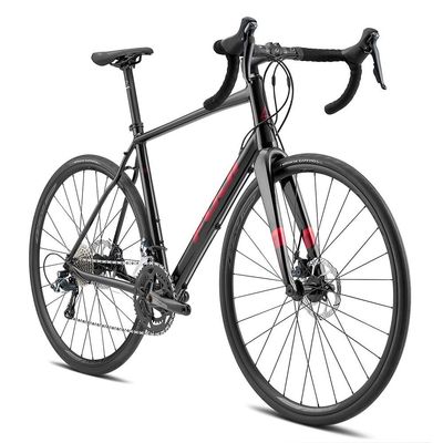 Fuji Sportif 1.3 Disc Pearl Black/Red Orange 52cm