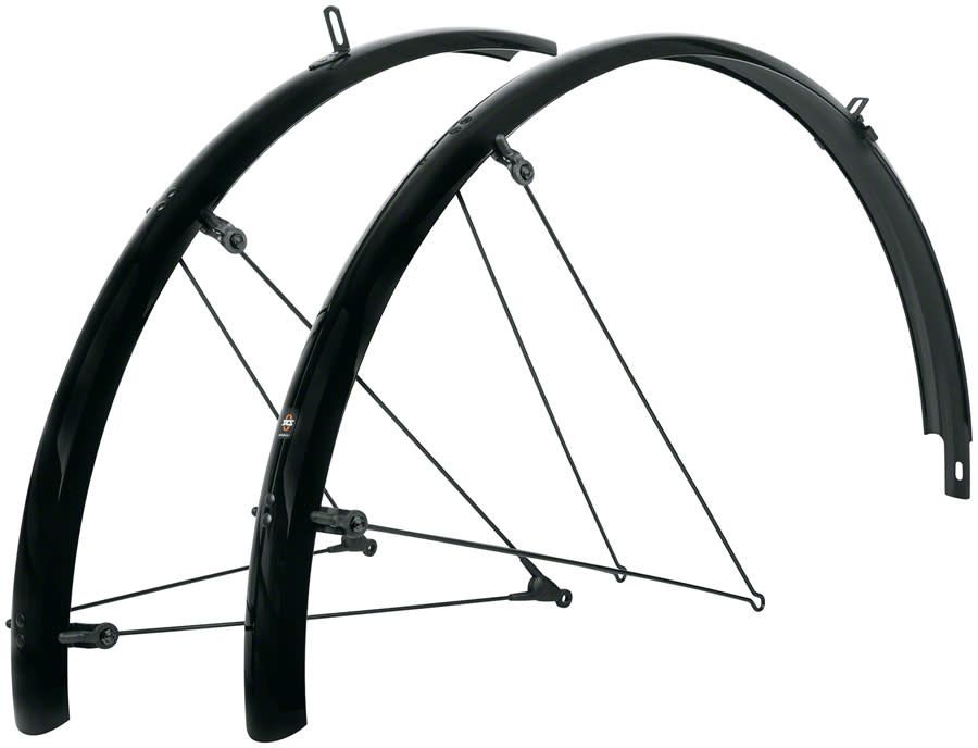 SKS B45 Bluemels Full Coverage Fender Set - 45mm 700 x 28-37 Black
