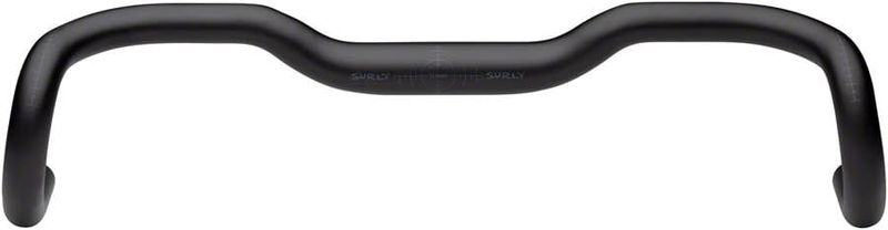 Surly Truck Stop Drop Handlebar - Aluminum, 31.8, 45, Black