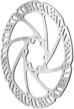 Tektro TR160-24 Disc Rotor - 160mm, 6-Bolt, Silver