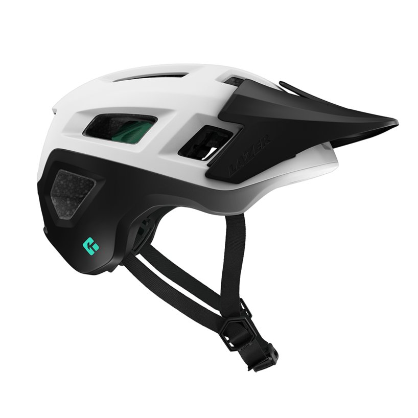 LAZER HELMET COYOTE KINETICORE MATTE WHITE BLACK LG