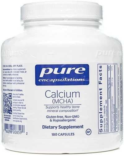 Calcium (MCHA), 180 caps (Pure)
