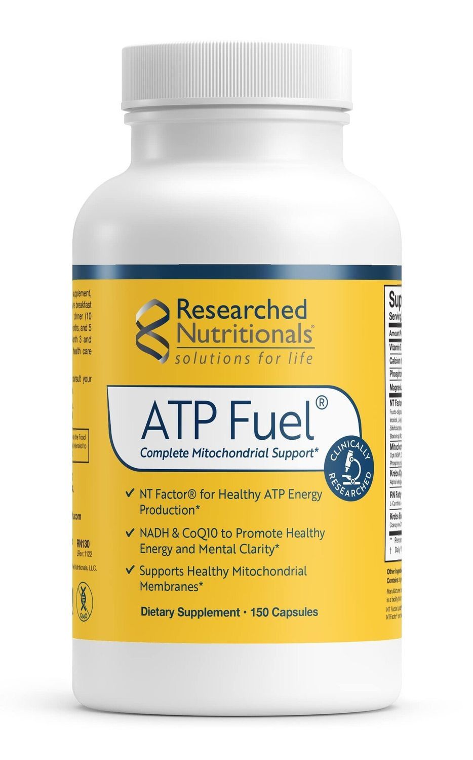 S/O ATP Fuel -150 Capsules (Researched Nutritionals)