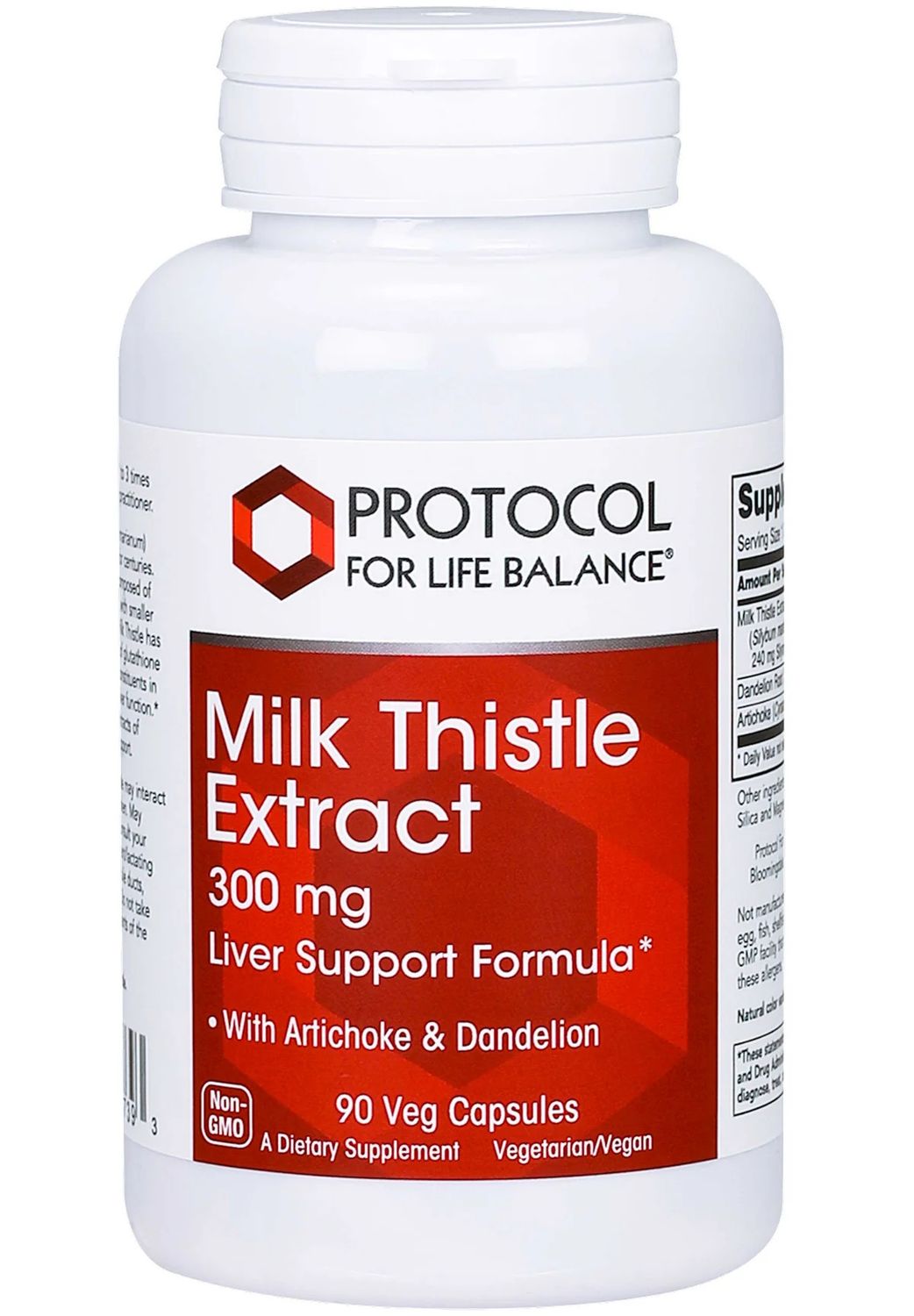 Milk Thistle Extract, 90 vcaps (Protocol for Life Balance)