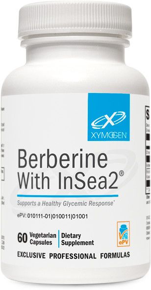 Berberine w/InSea2, 60 caps (Wholescripts/Xymogen)