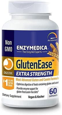 GlutenEase Extra Strength, 60 caps (Enzymedica)