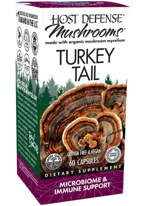 Turkey Tail, 60 caps (Host Defense)