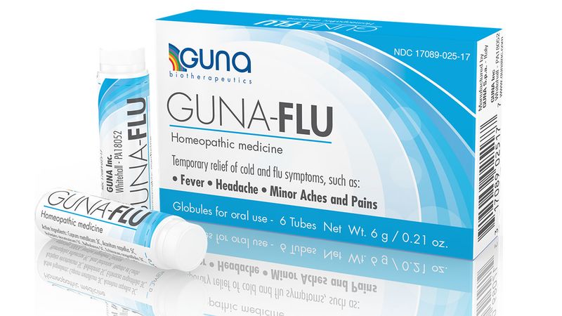 GUNA-FLU homeopathic, 6 monodose tubes (GUNA biotherapeutics)