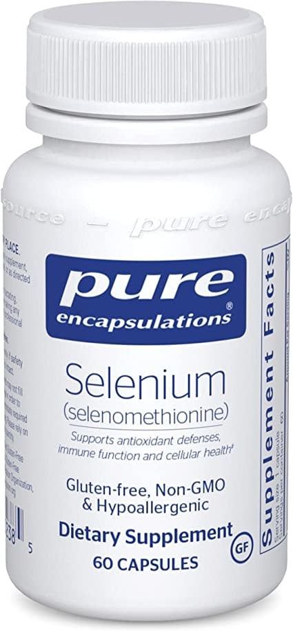 Selenium (selenomethionine), 60 caps (Pure)
