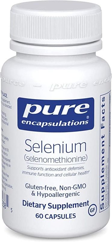 Selenium (selenomethionine), 60 caps (Pure)
