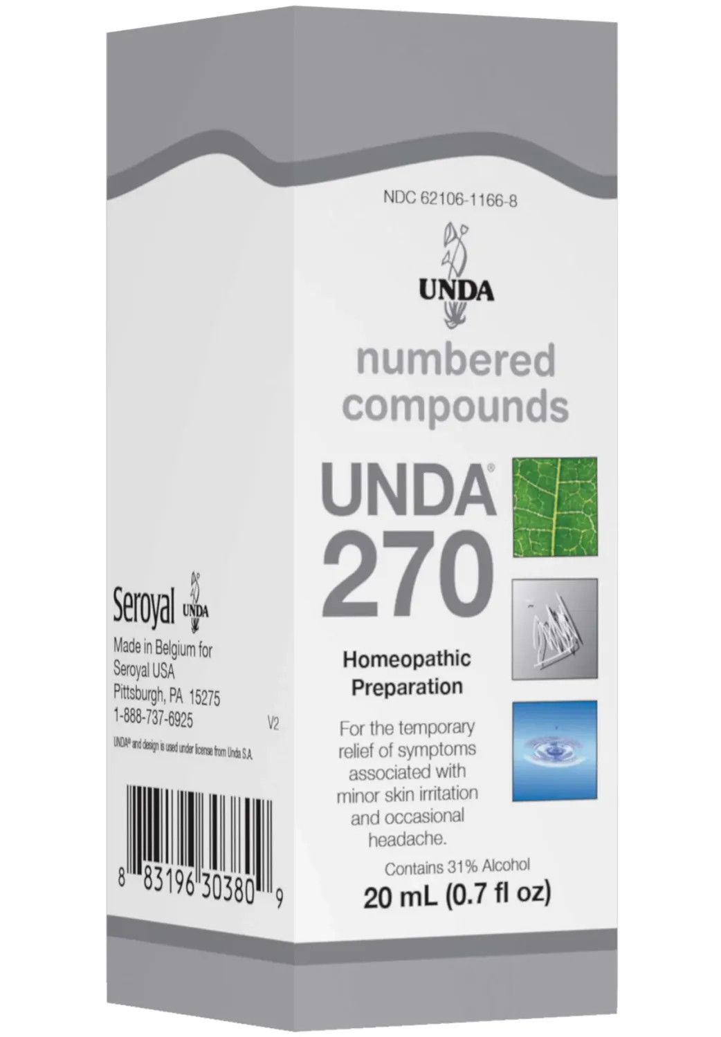 Unda 270, 0.7 oz