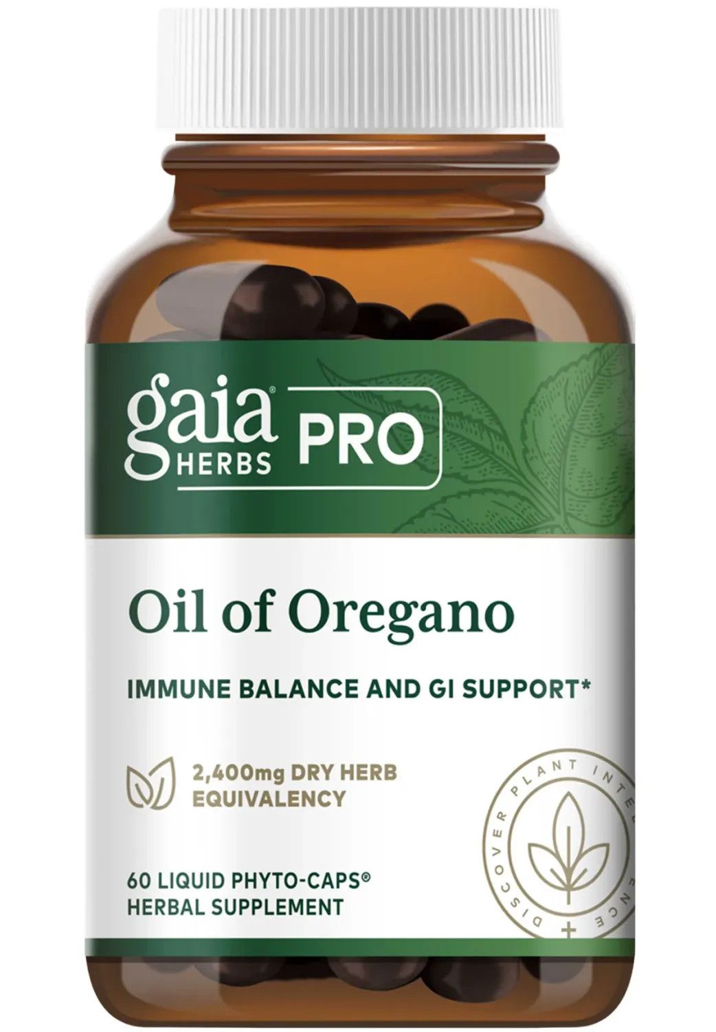 Oil Of Oregano - 60 Liq Caps (Gaia)