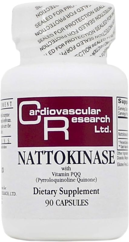 Nattokinase, 50mg/1000FU, 90 Capsules, Ecological Formulas/Cardiovascular Research