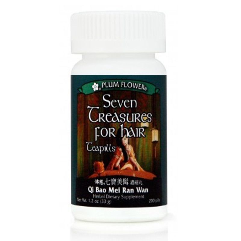 Seven Treasures for Hair - 200 teapills (Plum Flower)