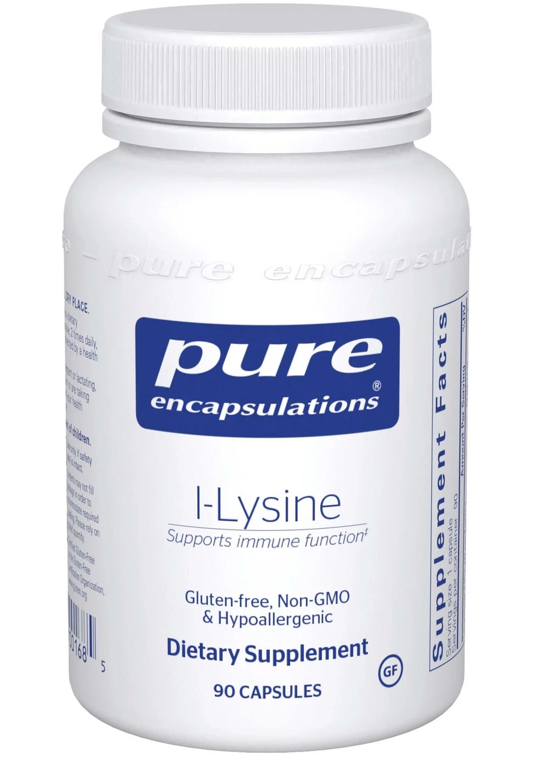 l-Lysine, 500mg, 90 caps (Pure)