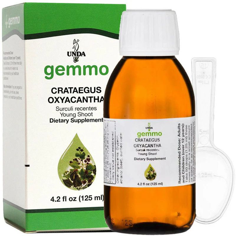 Crataegus Oxyacantha, 4.2 fl oz (Gemmo)