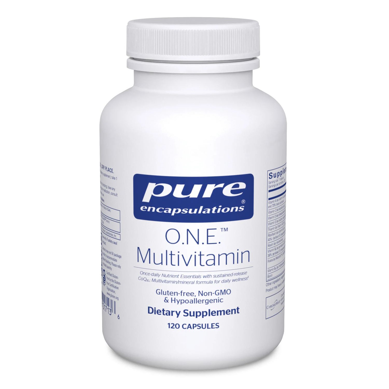ONE Multivitamin (Pure Encapsulations) 120 caps