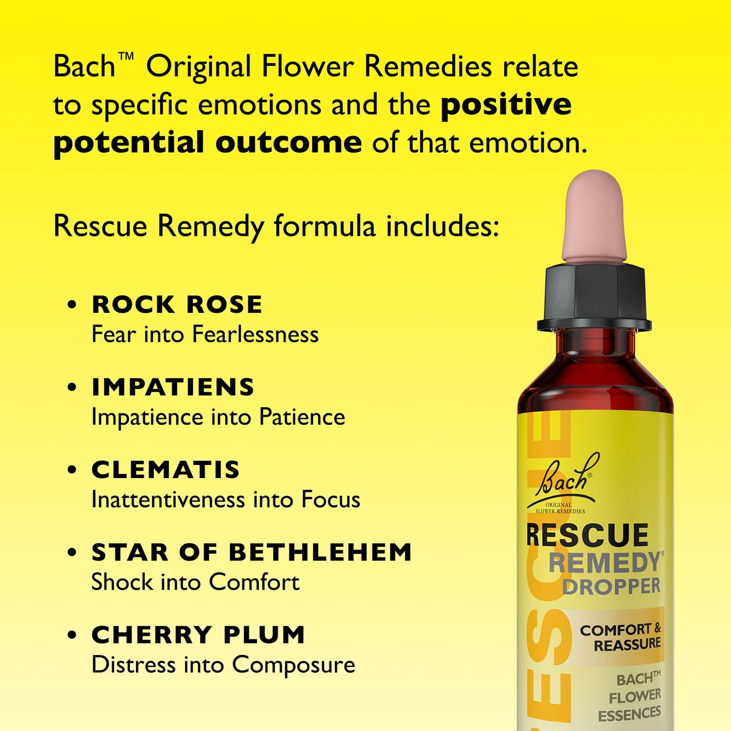 Rescue Remedy, 10 ml  (Bach)