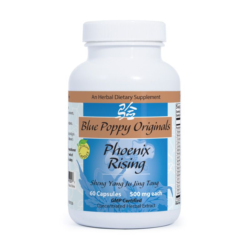 Phoenix Rising, 60 Caps (Blue Poppy)