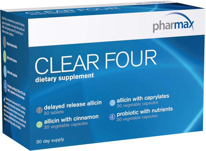 Clear Four - 30 Day Supply Capsules (Pharmax)