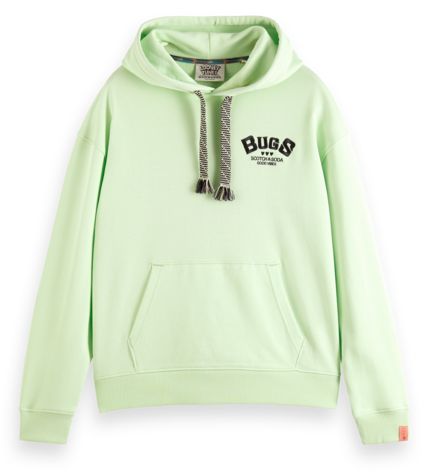 SS BUGS BUNNY HOODIE LIME 