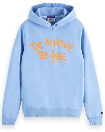 SS ARTWORK FELPA HOODIE BE YOURSELF 