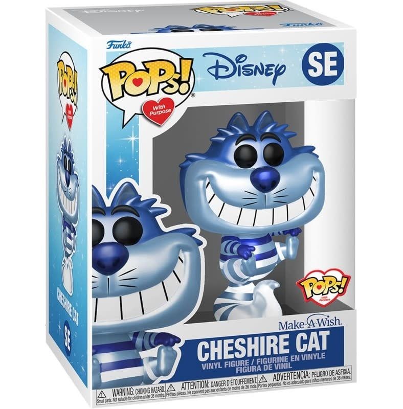 Make-A-Wish Cheshire Cat Metallic Funko Pop! Vinyl Figure