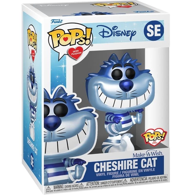 Make-A-Wish Cheshire Cat Metallic Funko Pop! Vinyl Figure