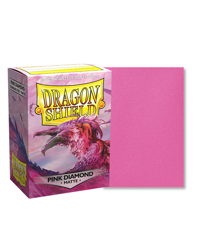 Dragon Shield Sleeves: Matte Pink Diamond (100 ct.)