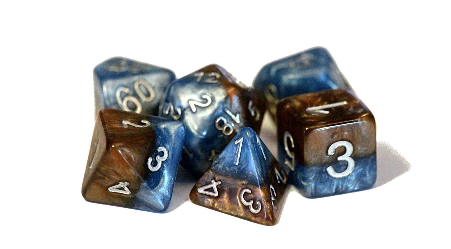 Halfsies Dice - Earth Elemental