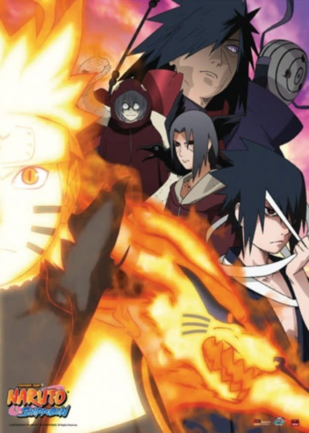 Naruto Wall Scroll - Foes 21523