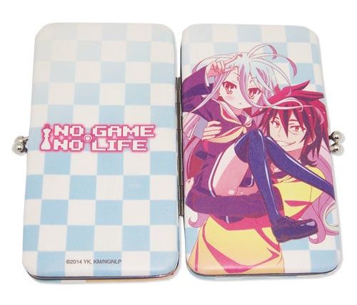 No Game No Life - Sora &amp; Shiro Checkers Wallet 21523