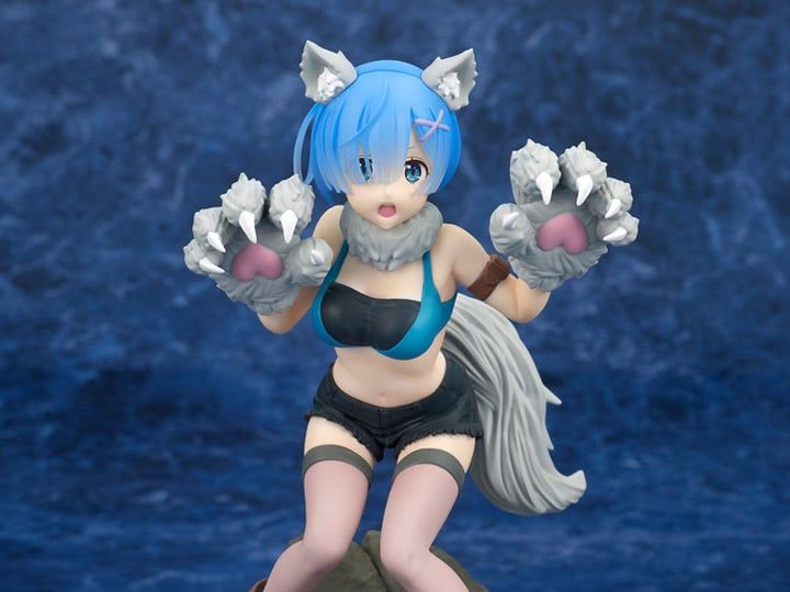 Re:Zero Starting Life in Another World Espresto est Rem (Monster Motions) 7.1-in Figure