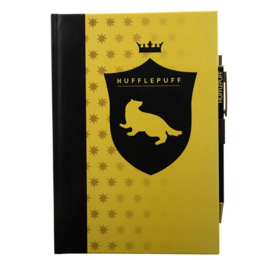 Harry Potter Hufflepuff Graphic Print Journal &amp; Pen Set