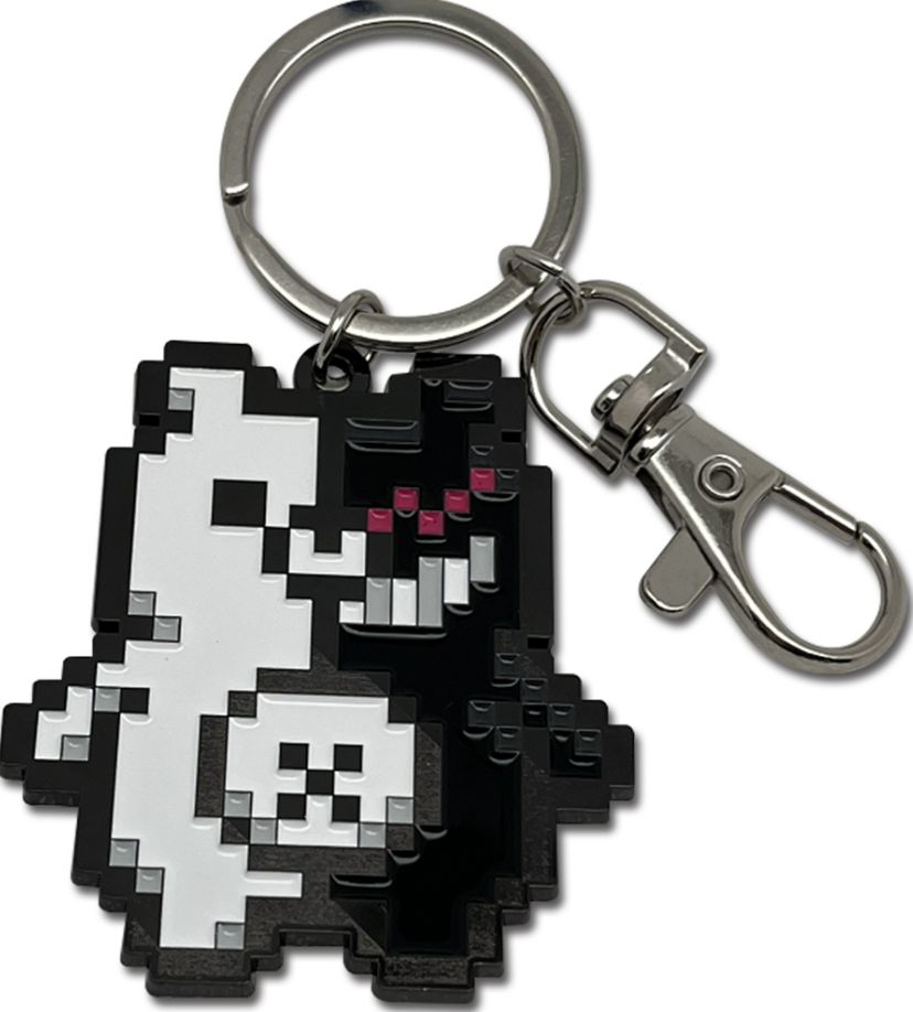 Danganronpa - Monokuma Pixel Keychain
